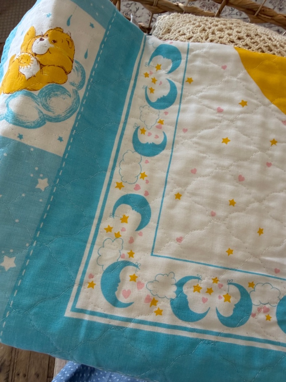 Care Bears Quilt As Is
